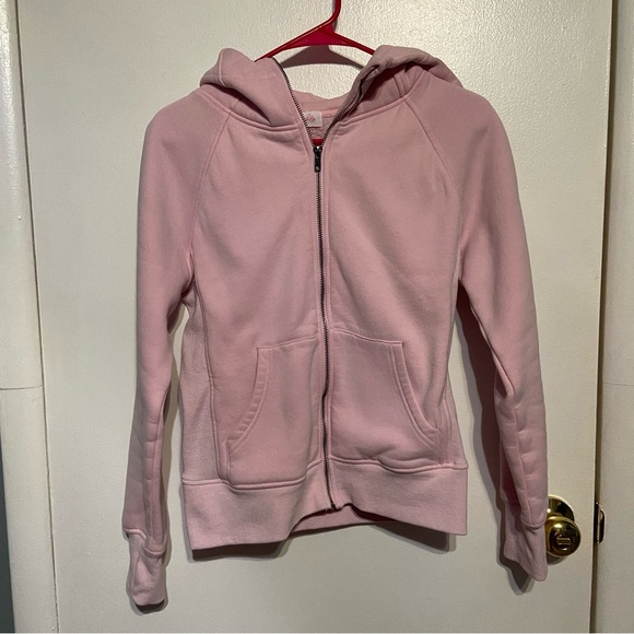 Pink lily zip up jacket - Picture 1 of 3